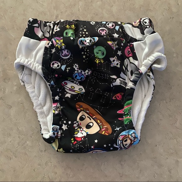 Lot of 2 Tokidoki Rumparooz Reusable Cloth Diapers - Picture 3 of 11